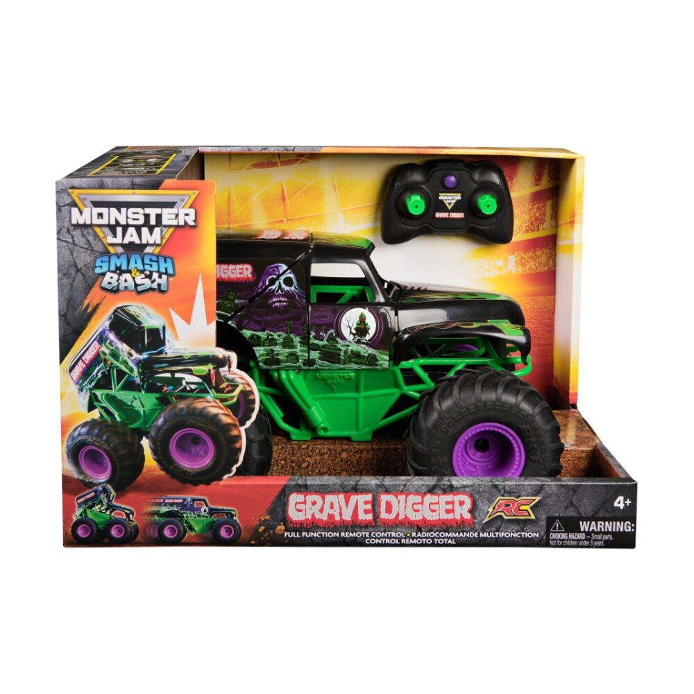 Monster Jam 1:15 Smash n Bash Ratio Control Kids Play Toy 4y+