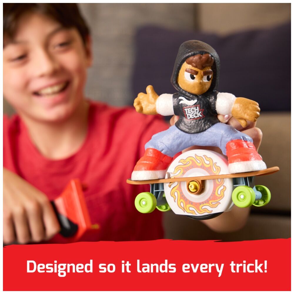 Tech Deck 5y+ Shred N' Blast Skateboard Kids Play Toy w/ Ramp — image 6