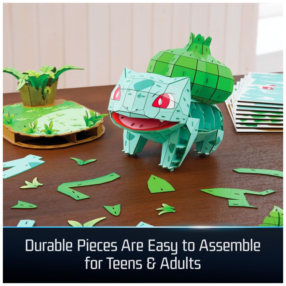 4D Build Pokémon Model Building Puzzle Kit 12y+ 23.5.x29x23.9cm Bulbasaur — image 5