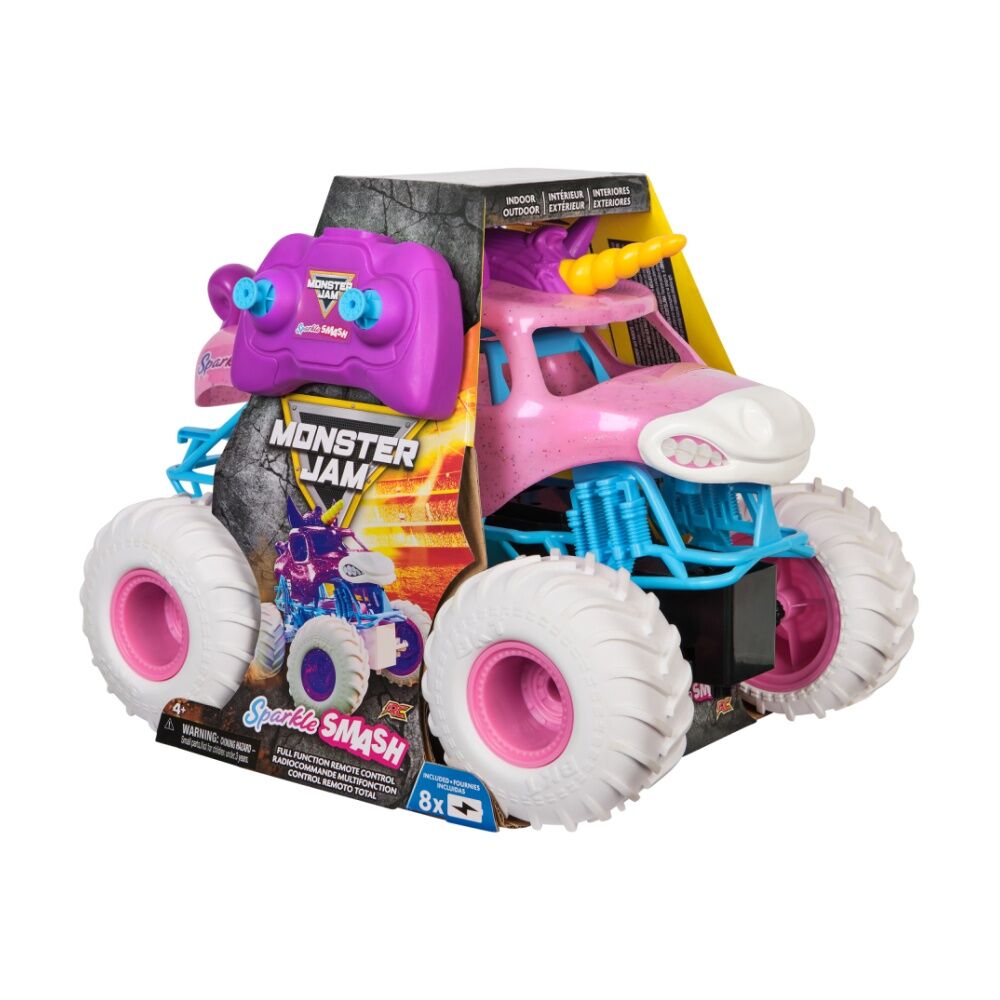 Monster Jam 1:15 Sparkle Smash Ratio Control Kids Play Toy 4y+ — image 2