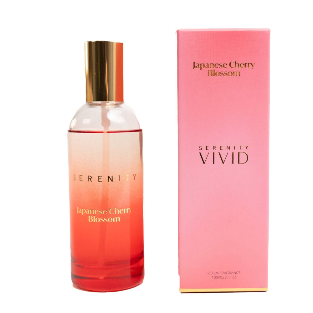 Serenity Japanese Cherry Blossom 100ml Room Spray Floral Aroma (2 Pack) — image 2
