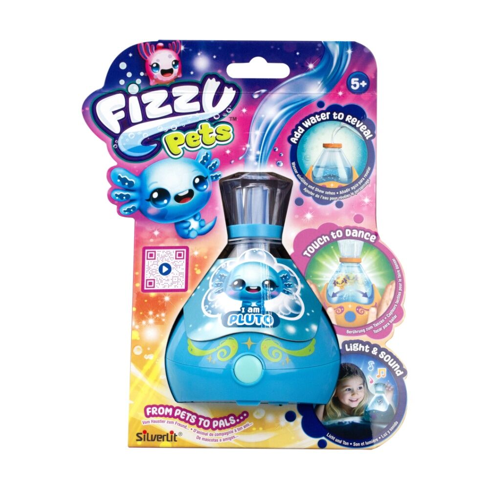 Silverlit Fizzy Pets Interactive Water Toy with Light and Sound Effects Assorted Silverlit