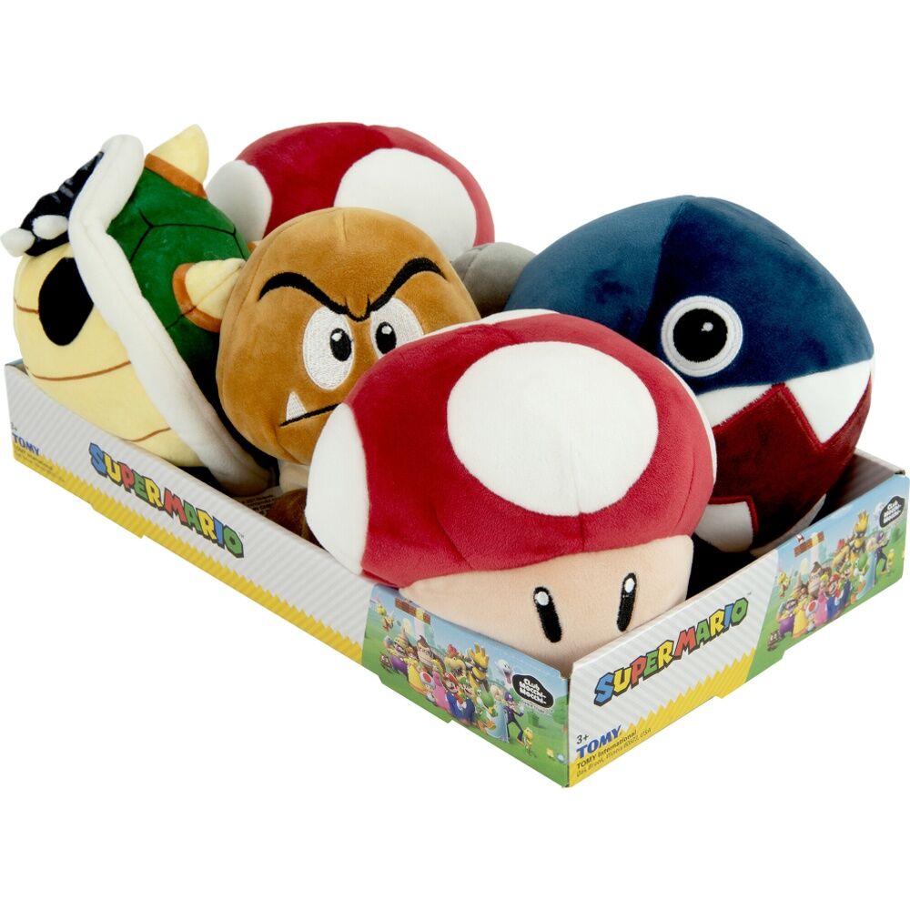 Super Mario 3y+ Nintendo Mocchi 6" Plush Stuffed Play Toy Assorted — image 3