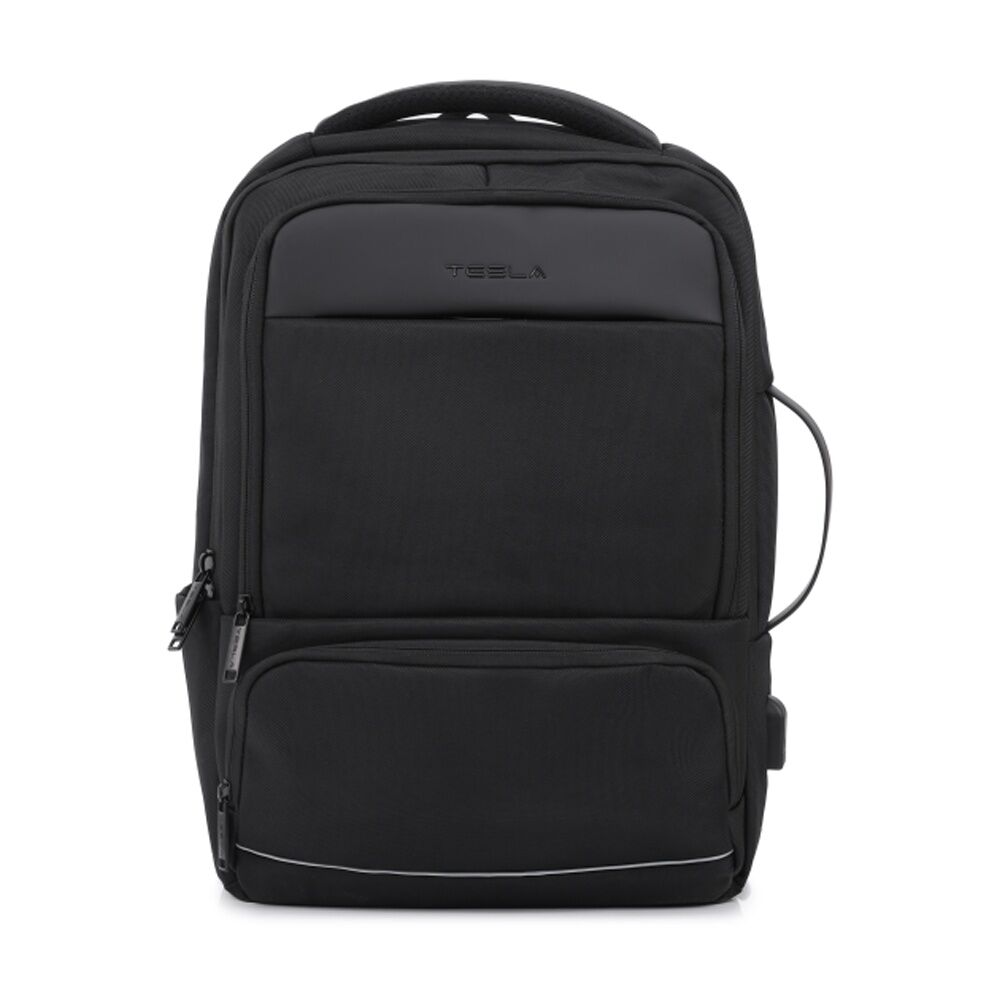 Tesla Apolo Backpack With External USB Charging Port Black 43x30x16cm Tesla