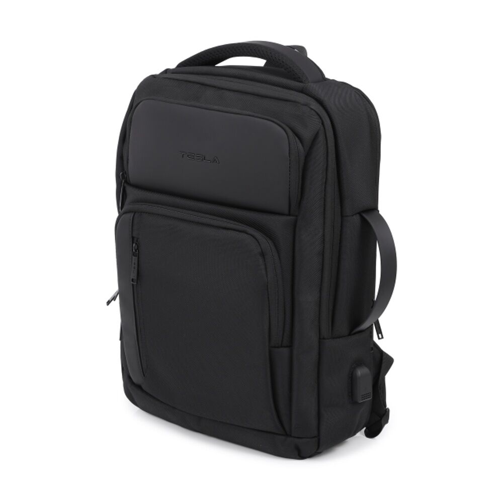 Tesla Orion Backpack With External USB Charging Port Black 43x30x16cm Tesla — image 2