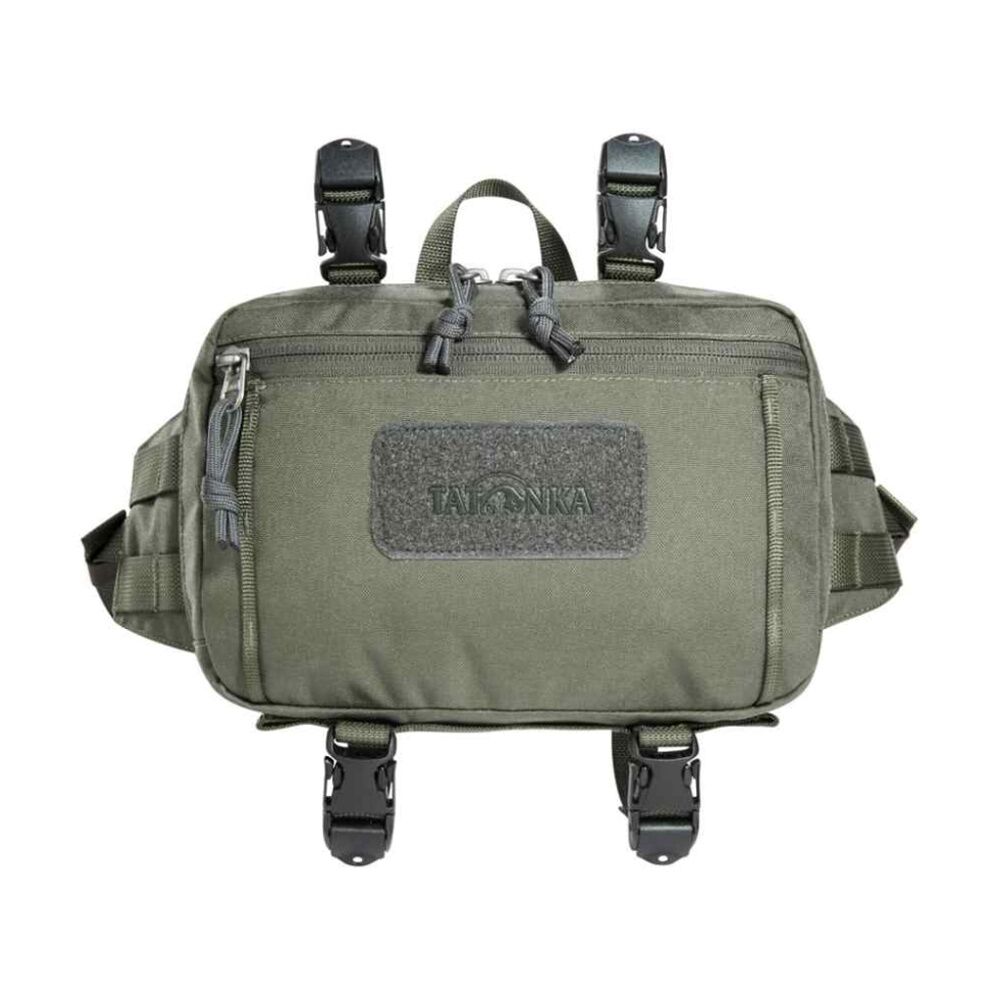 Tatonka Hip & Bar Pouch BC Versatile Waist/Shoulder/Bike Bag Stone Grey Olive 3L Tatonka — image 3