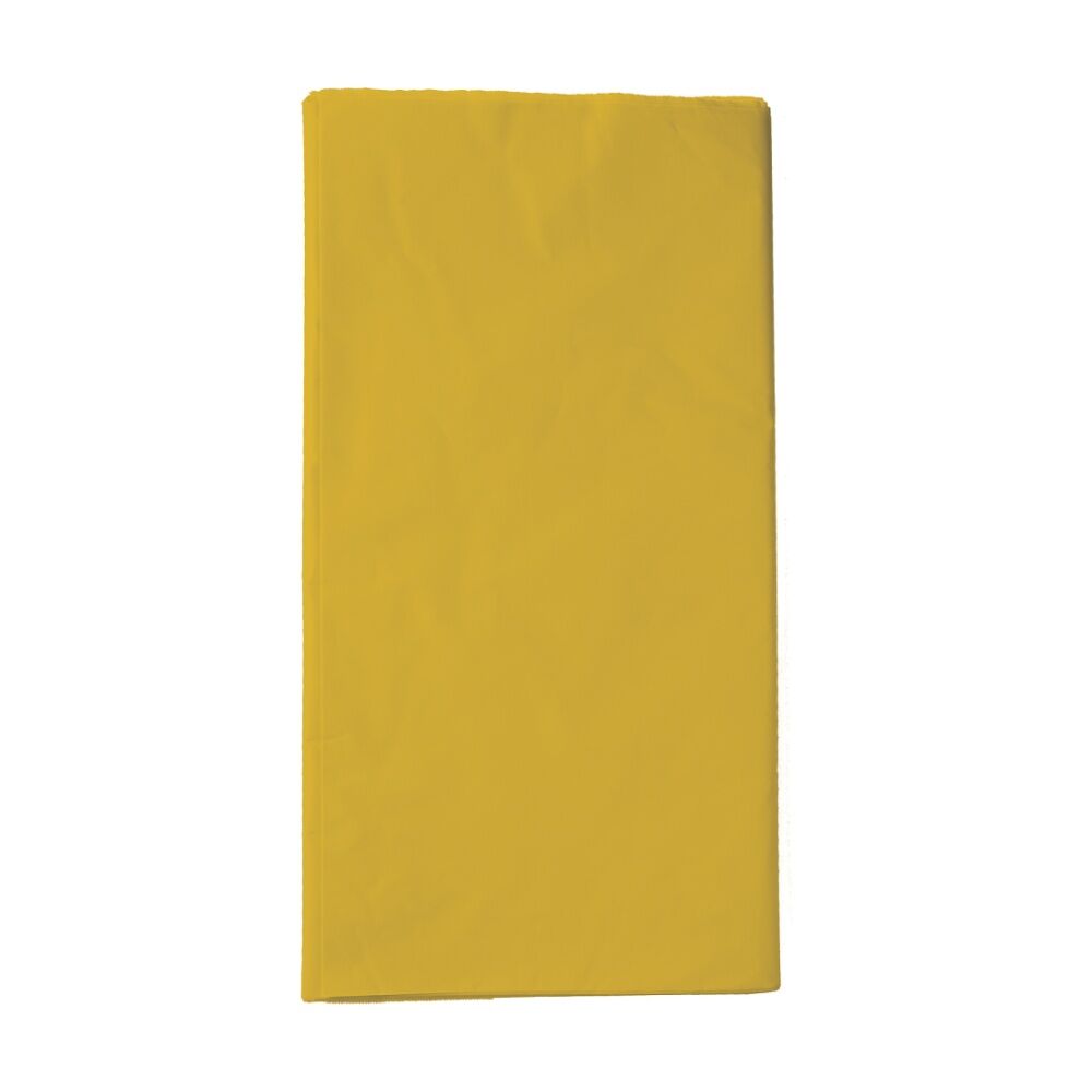 Partyware Paper Table Cover Gold 1370 x 2740mm Pk1 - Disposable Tablecloth - Pack of 1