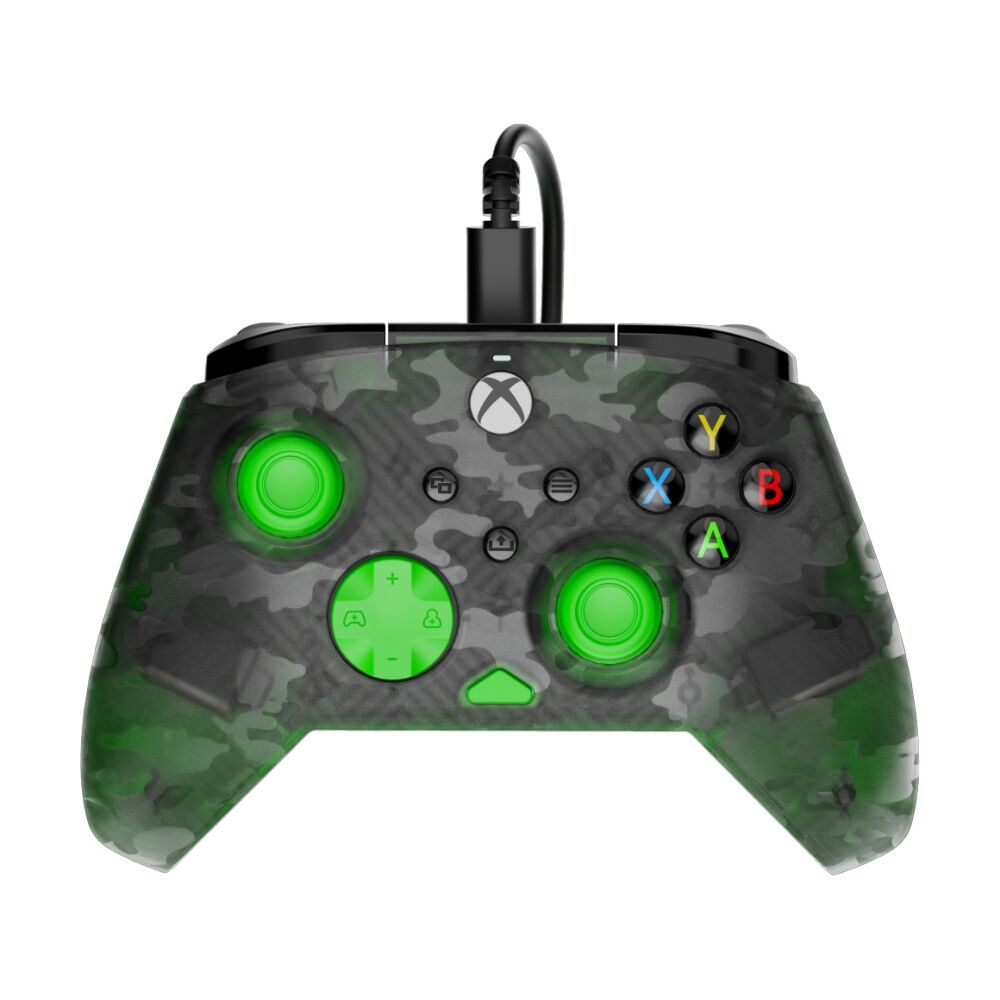 Turtle Beach Black Camo Green Rematch USB Wired Core Xbox PC Gaming Controller