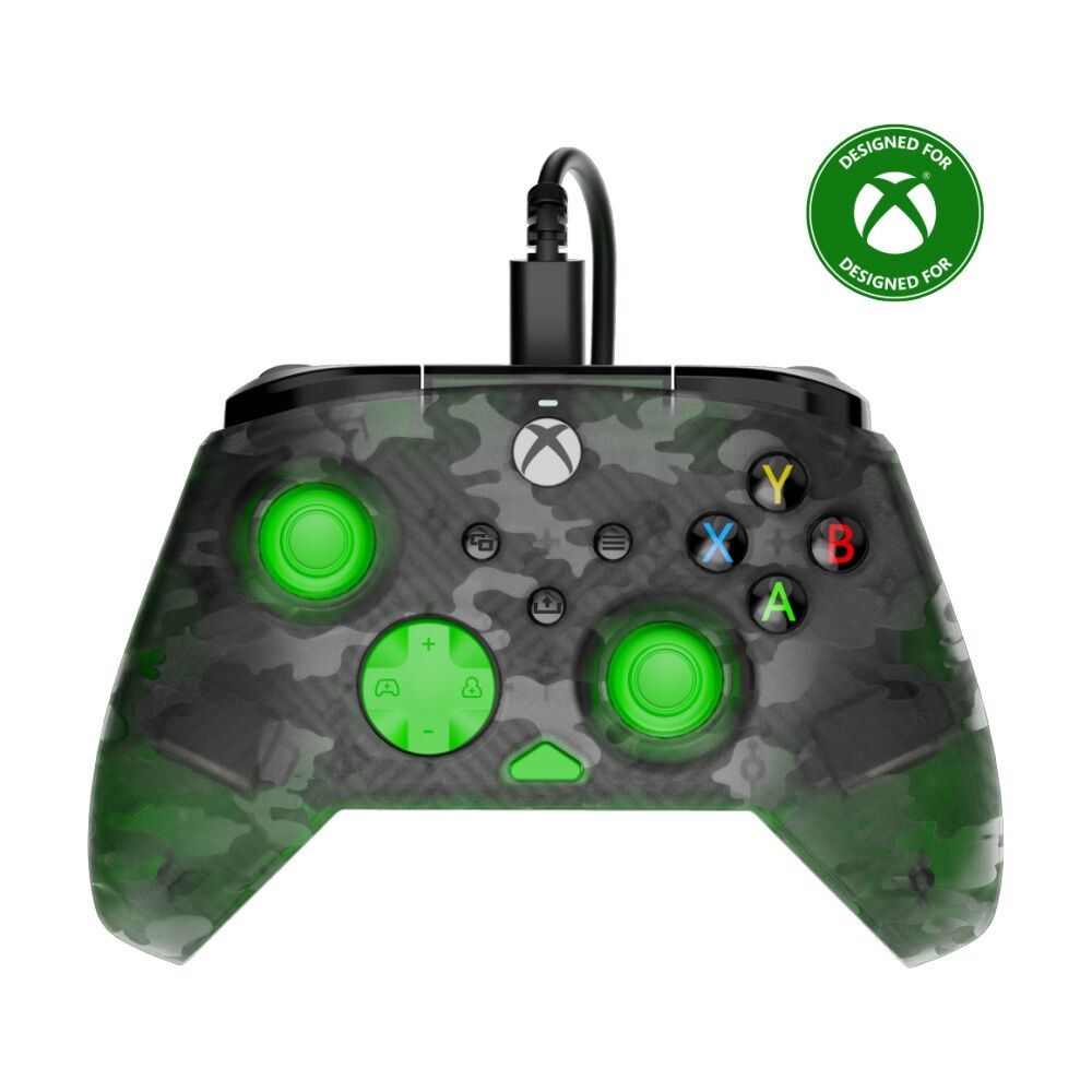 Turtle Beach Black Camo Green Rematch USB Wired Core Xbox PC Gaming Controller — image 2