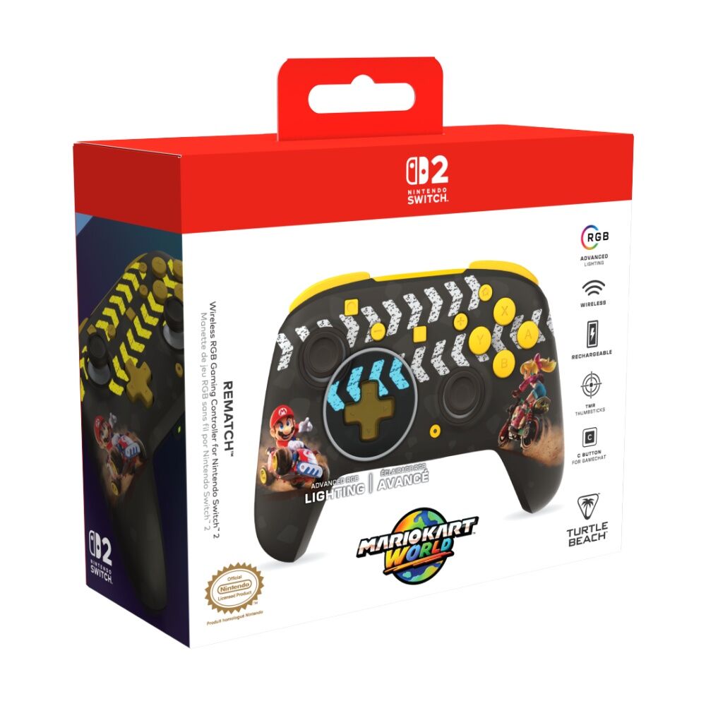 Turtle Beach Rematch Wireless Nintendo Switch 2 Gaming Controller Mario Kart World — image 10