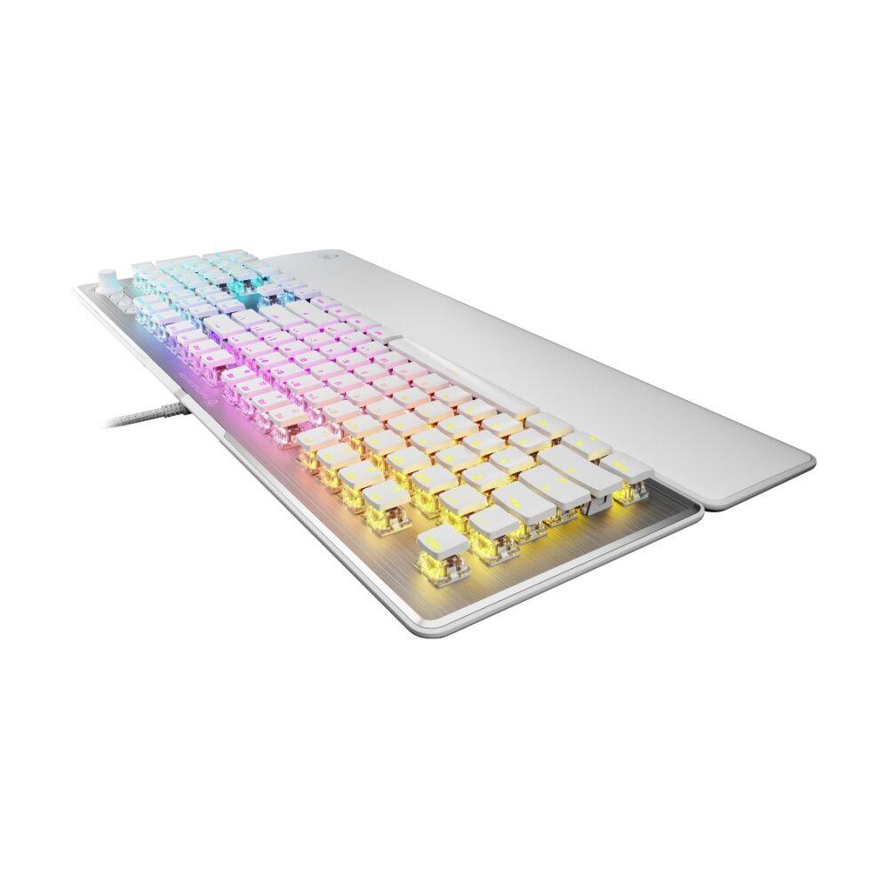 Turtle Beach White Vulcan II Wired RGB Optical-Mechanical Gaming Keyboard — image 2