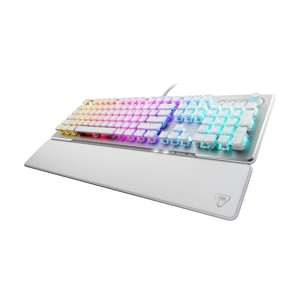 Turtle Beach White Vulcan II Wired RGB Optical-Mechanical Gaming Keyboard — image 5