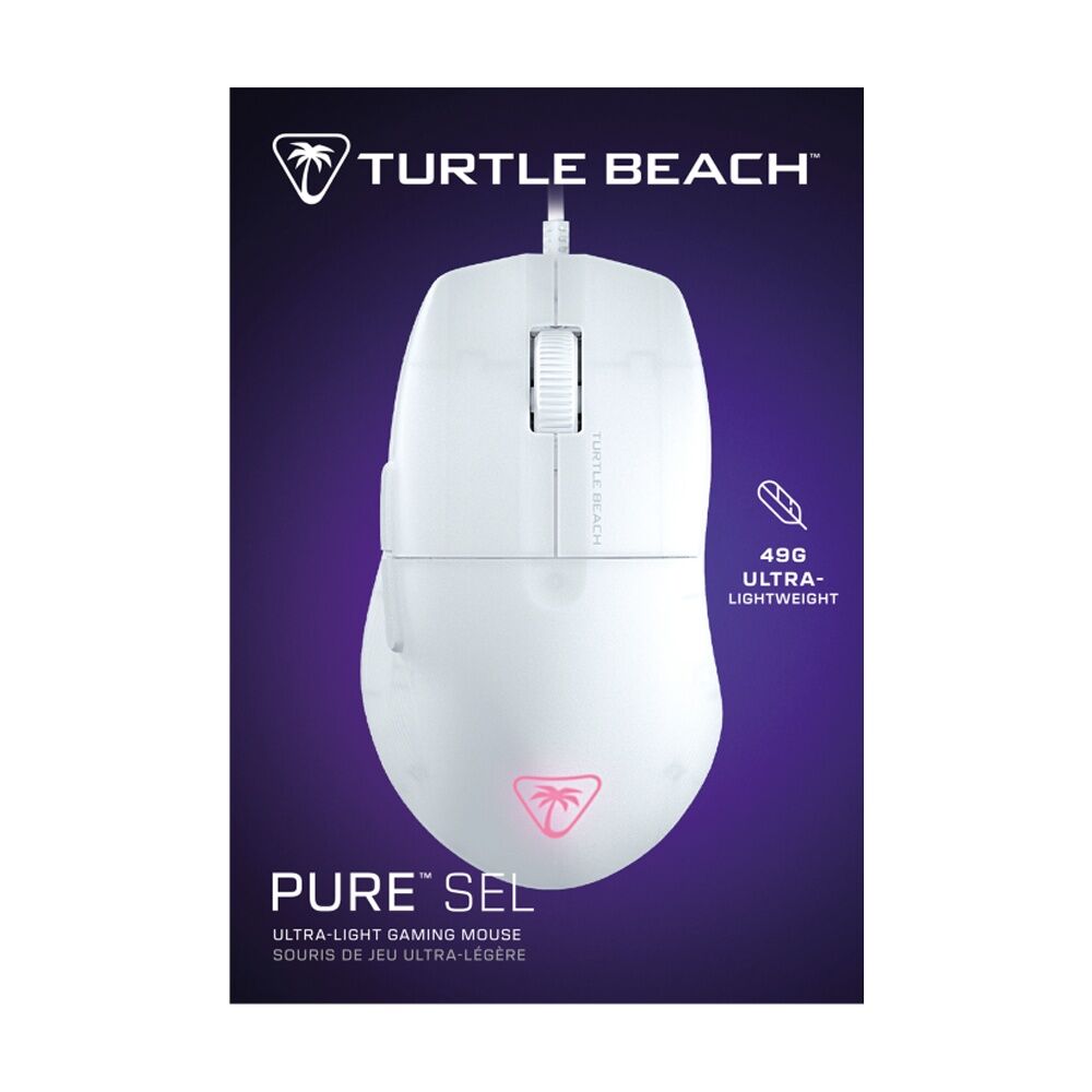 Turtle Beach White RGB Illumination Pure SEL Ergonomic Wired Gaming Mouse — image 9