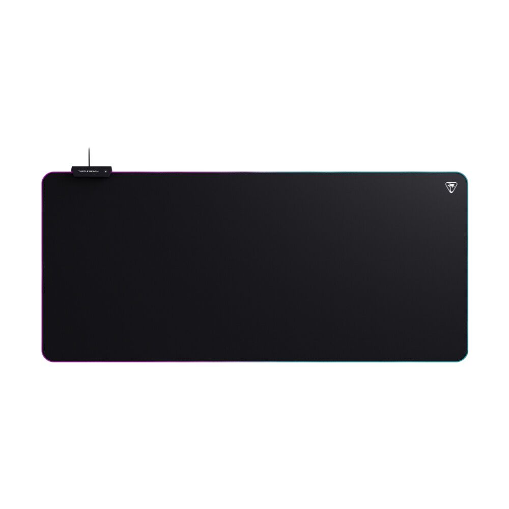 Turtle Beach XXL Black Programmable RGB Light Sense AIMO Gaming Mousepad