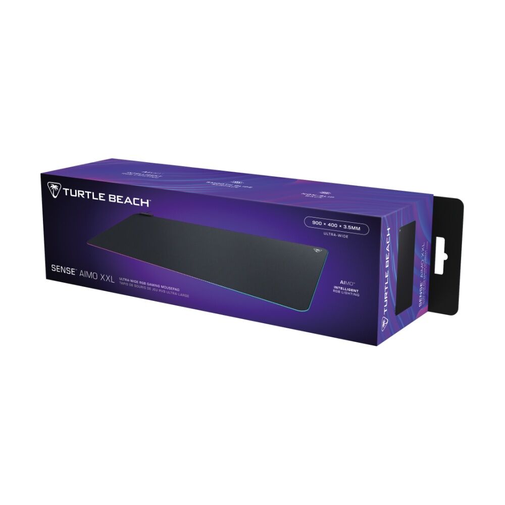 Turtle Beach XXL Black Programmable RGB Light Sense AIMO Gaming Mousepad — image 5