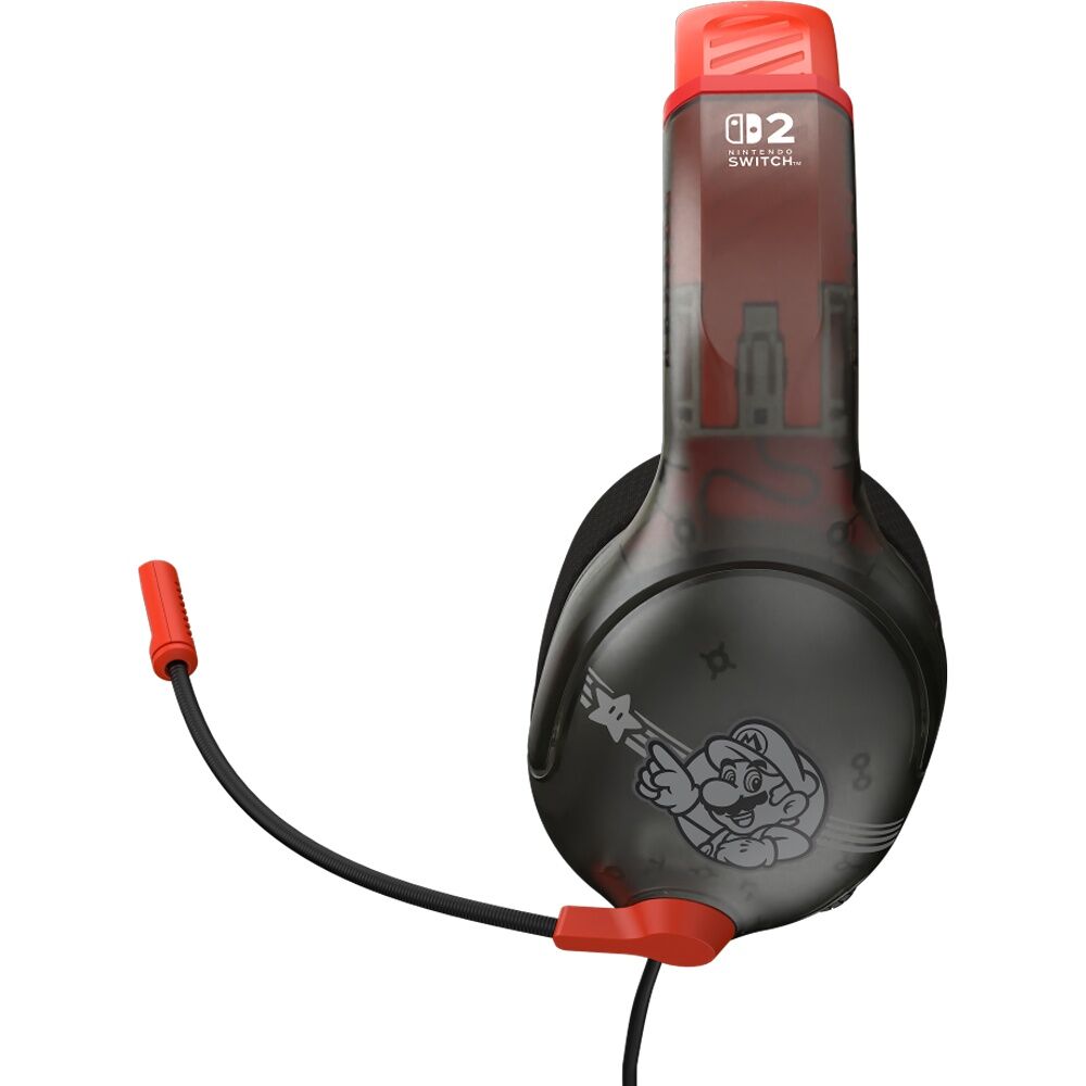 Turtle Beach Black Airlite Fit Wired Nintendo Switch 2 Gaming Headset Mario Star — image 5