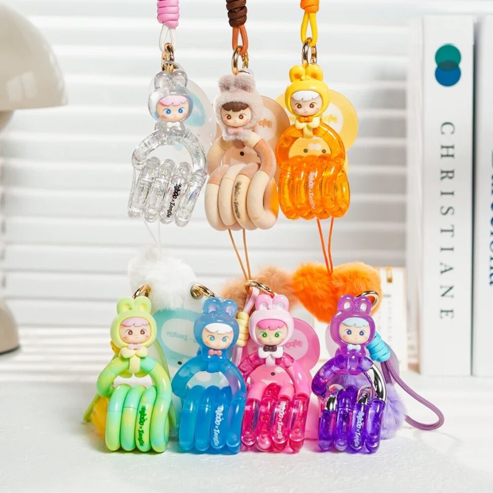Hiden Wooo Cimmy x Tangle Lovely Bunny Series Keychain 3+ Assorted (2 Pack) — image 4