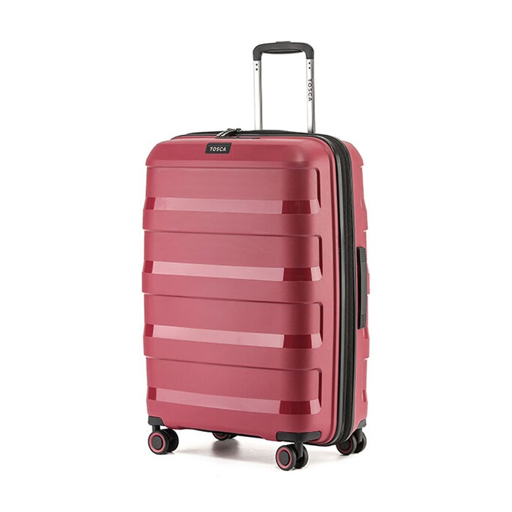 Tosca Comet PP 25 Suitcase Hard Case Lightweight Luggage Rumba Red Medium 67cm Tosca — image 2