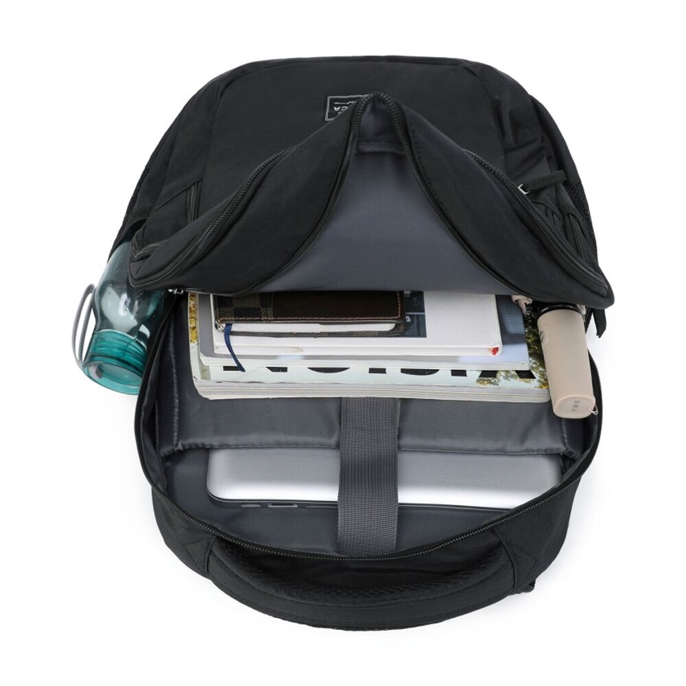 Tosca Urban Backpack Everyday Travel Bag With Padded Straps Black 32L — image 3