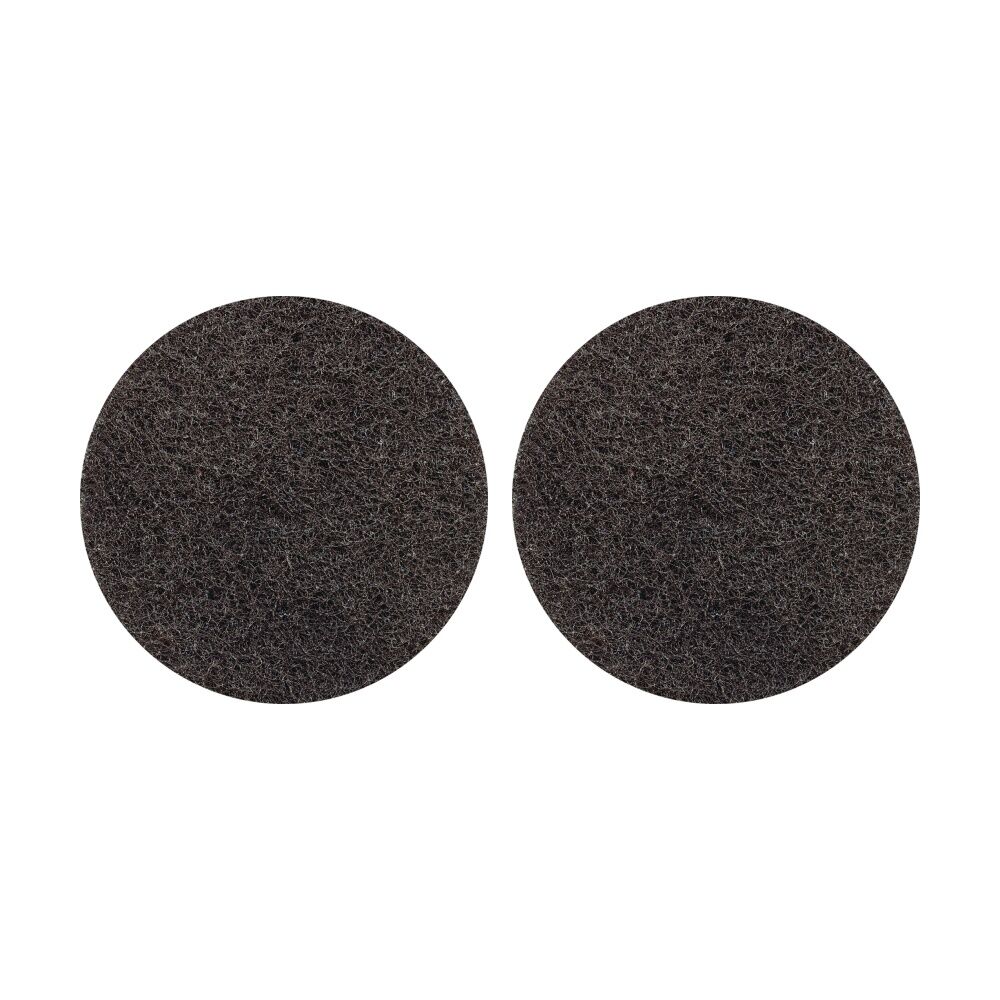 Glomesh Regular Speed Stripping Machine Floor Pad Black 380mm (2 Pack)
