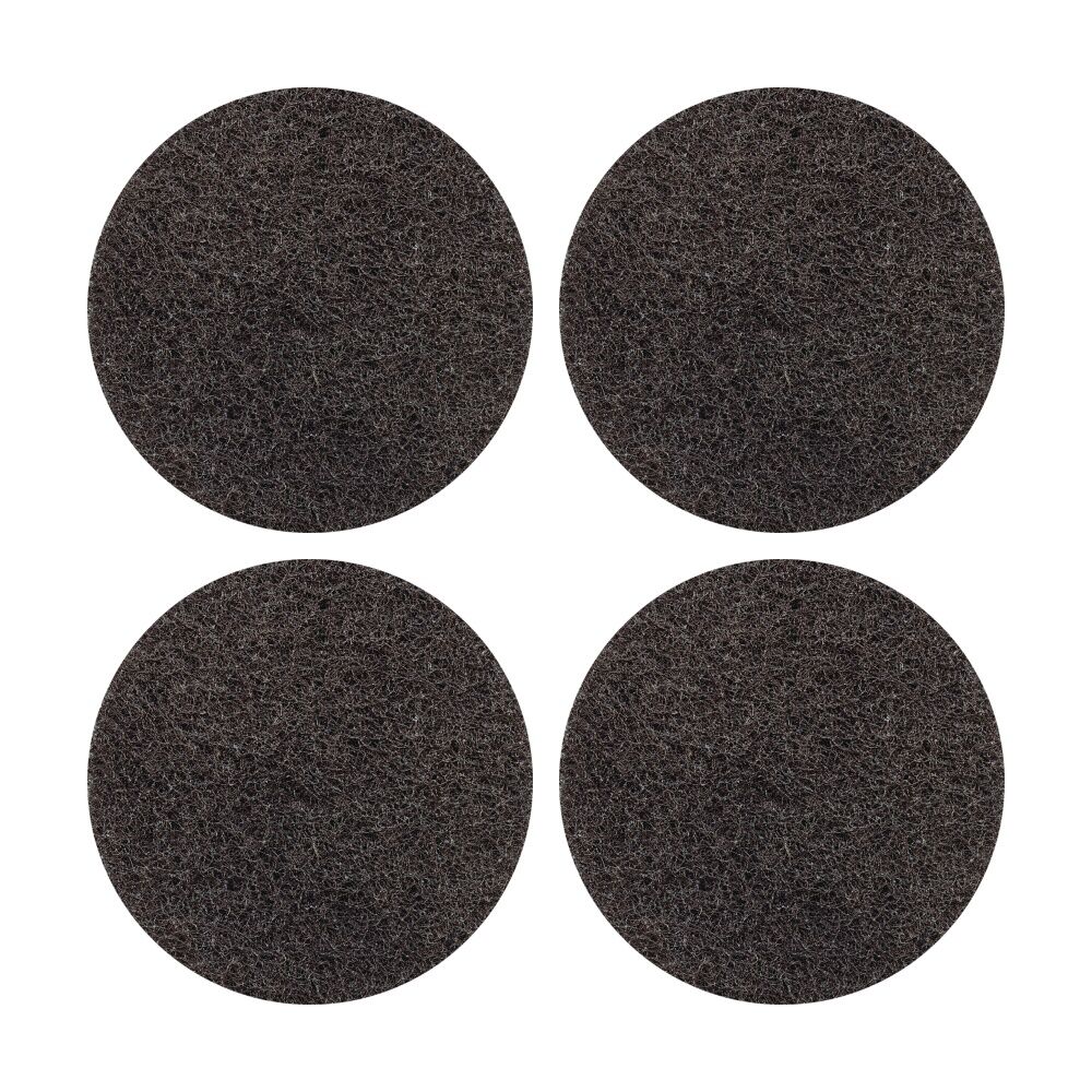 Glomesh Regular Speed Stripping Machine Floor Pad Black 380mm (4 Pack)
