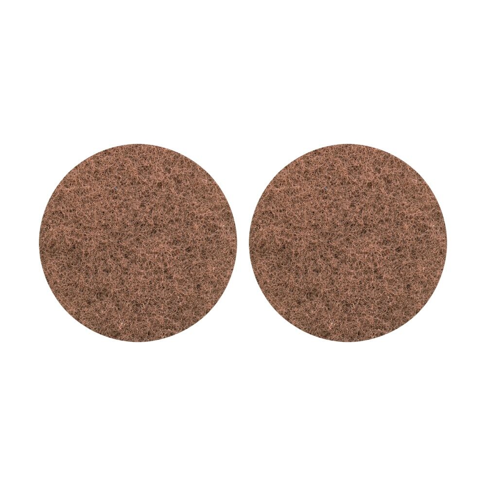 Glomesh Regular Speed Polishing Machine Buffable Floor Pad Tan 400mm (2 Pack)