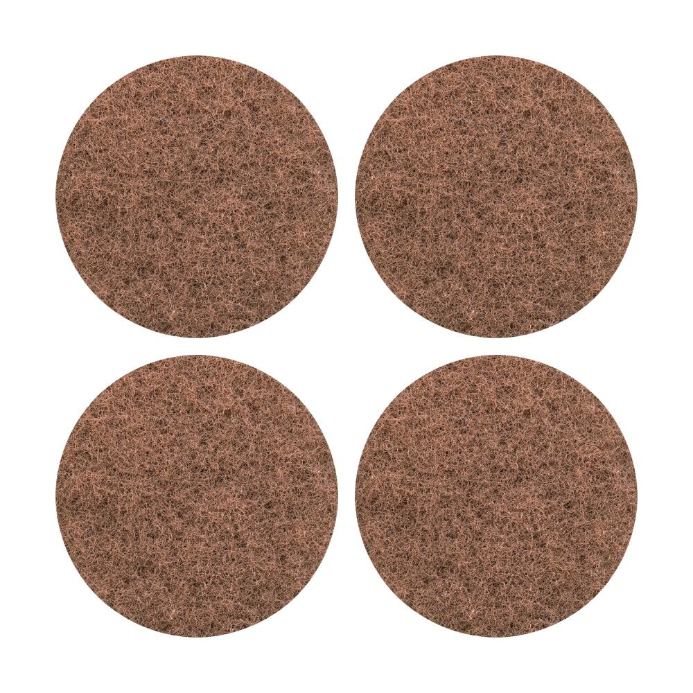 Glomesh Regular Speed Polishing Machine Buffable Floor Pad Tan 400mm (4 Pack)
