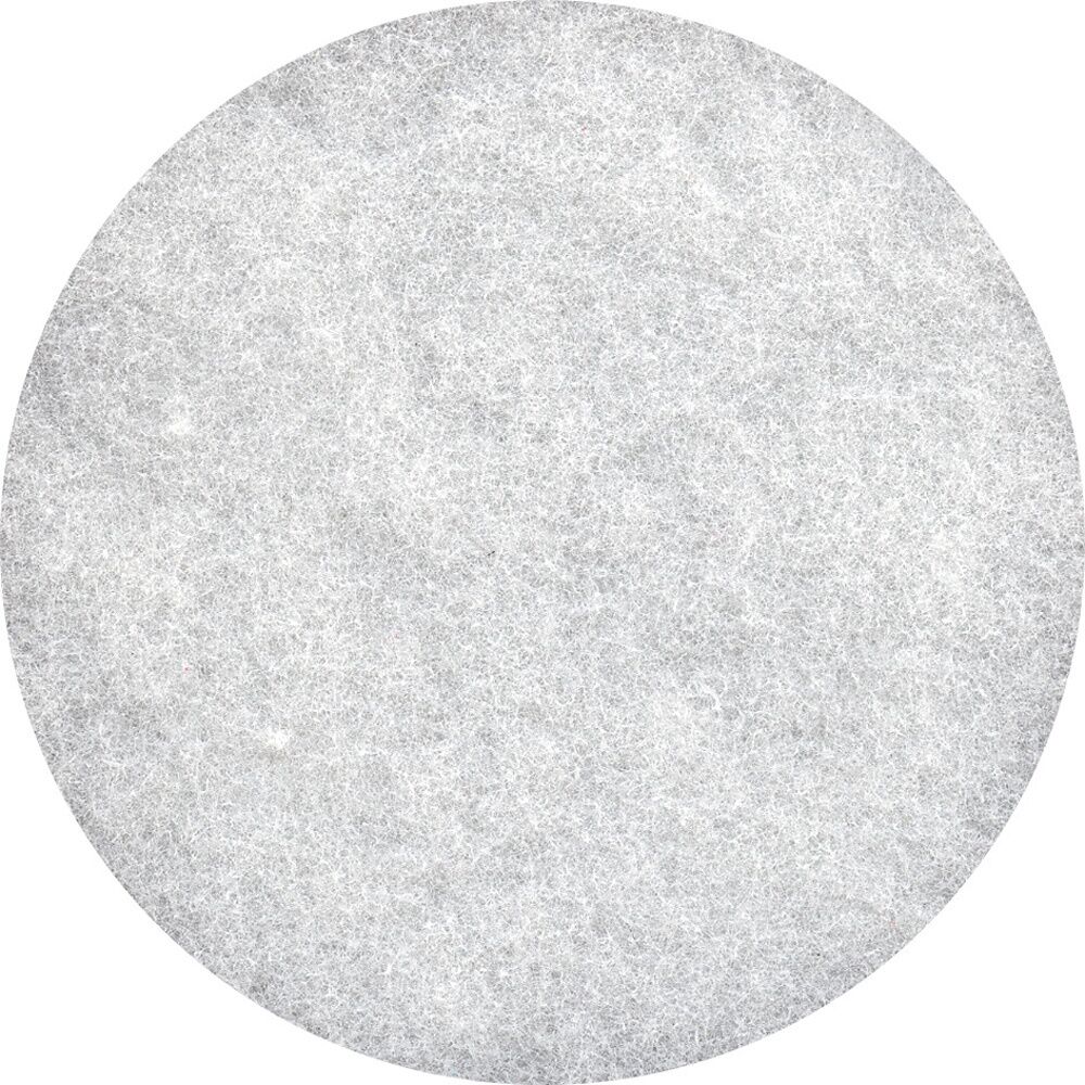 Glomesh Regular Speed Polishing Machine Floor Pad White 400mm (2 Pack) — image 2
