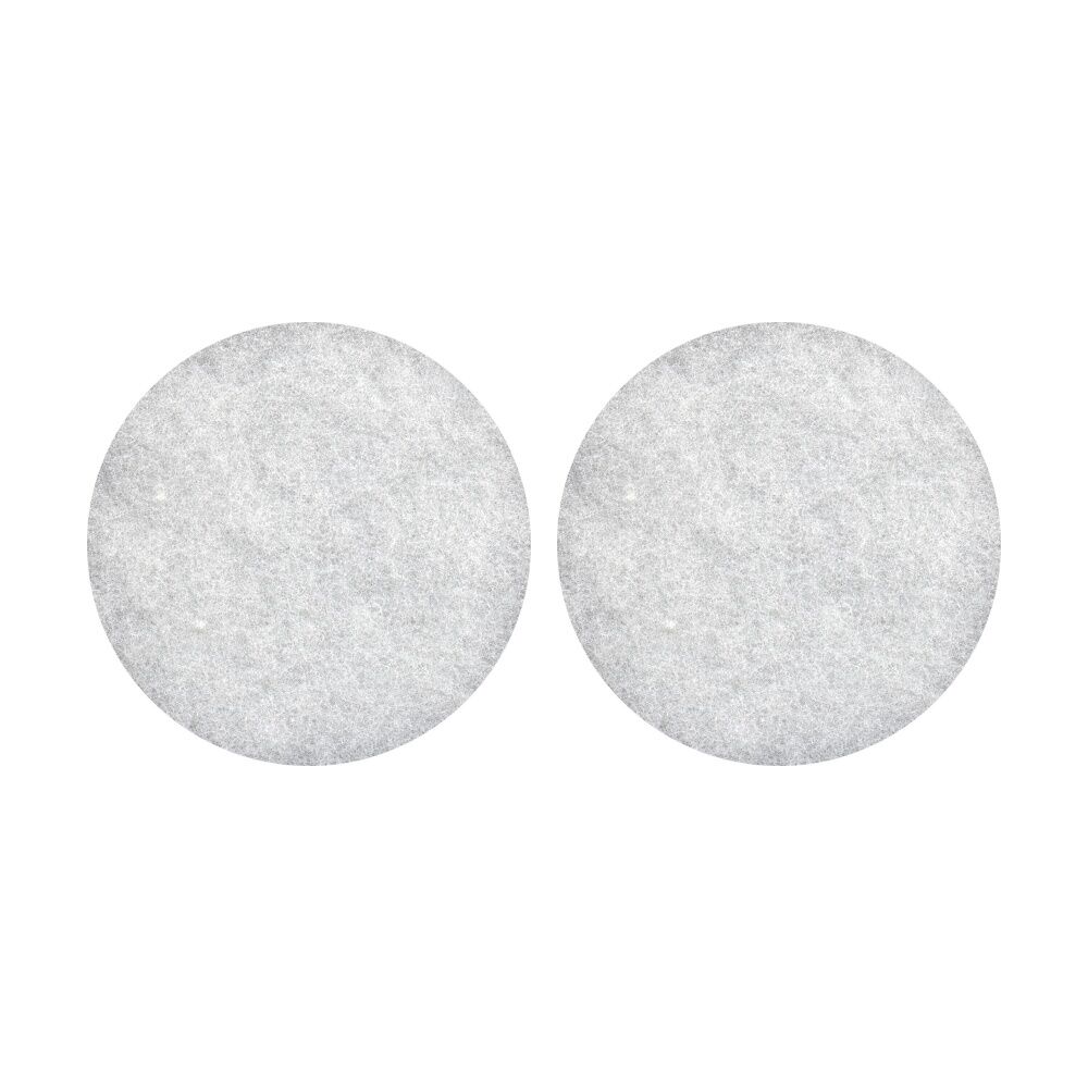 Glomesh Regular Speed Polishing Machine Floor Pad White 400mm (2 Pack)
