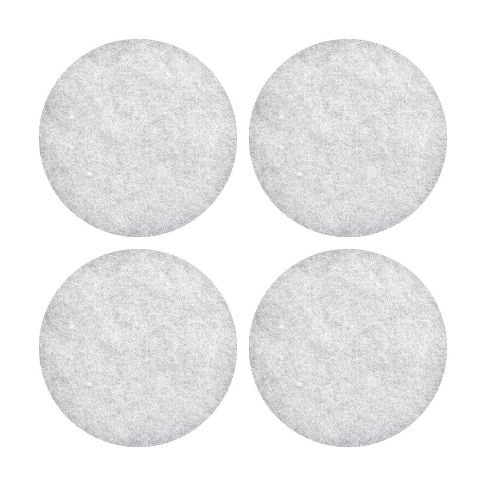 Glomesh Regular Speed Polishing Machine Floor Pad White 450mm (4 Pack)