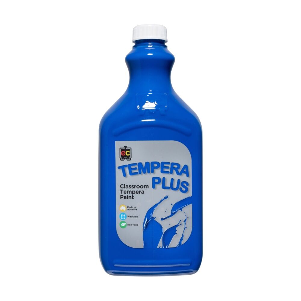 Educational Colours Tempera Plus Classroom Junior Paint Brilliant Blue 2L (2 Pack) — image 2