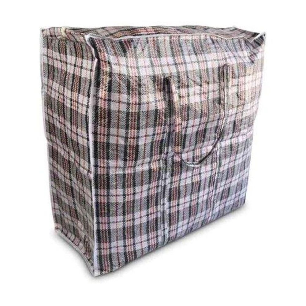 Braz Striped Home Organiser Storage Bag w/ Handle 60x60x30cm (12 Pack) — image 2
