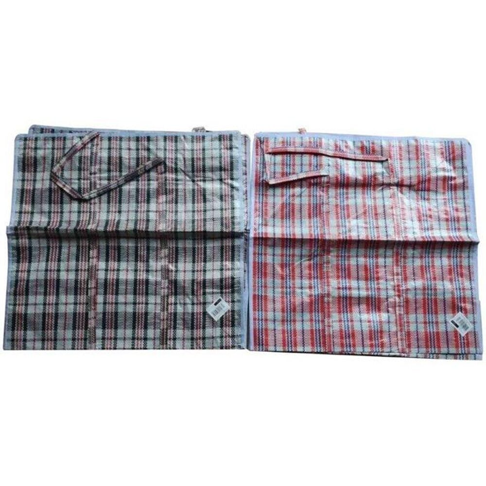 Braz Striped Home Organiser Storage Bag w/ Handle 50x50x30cm (10 Pack) — image 3