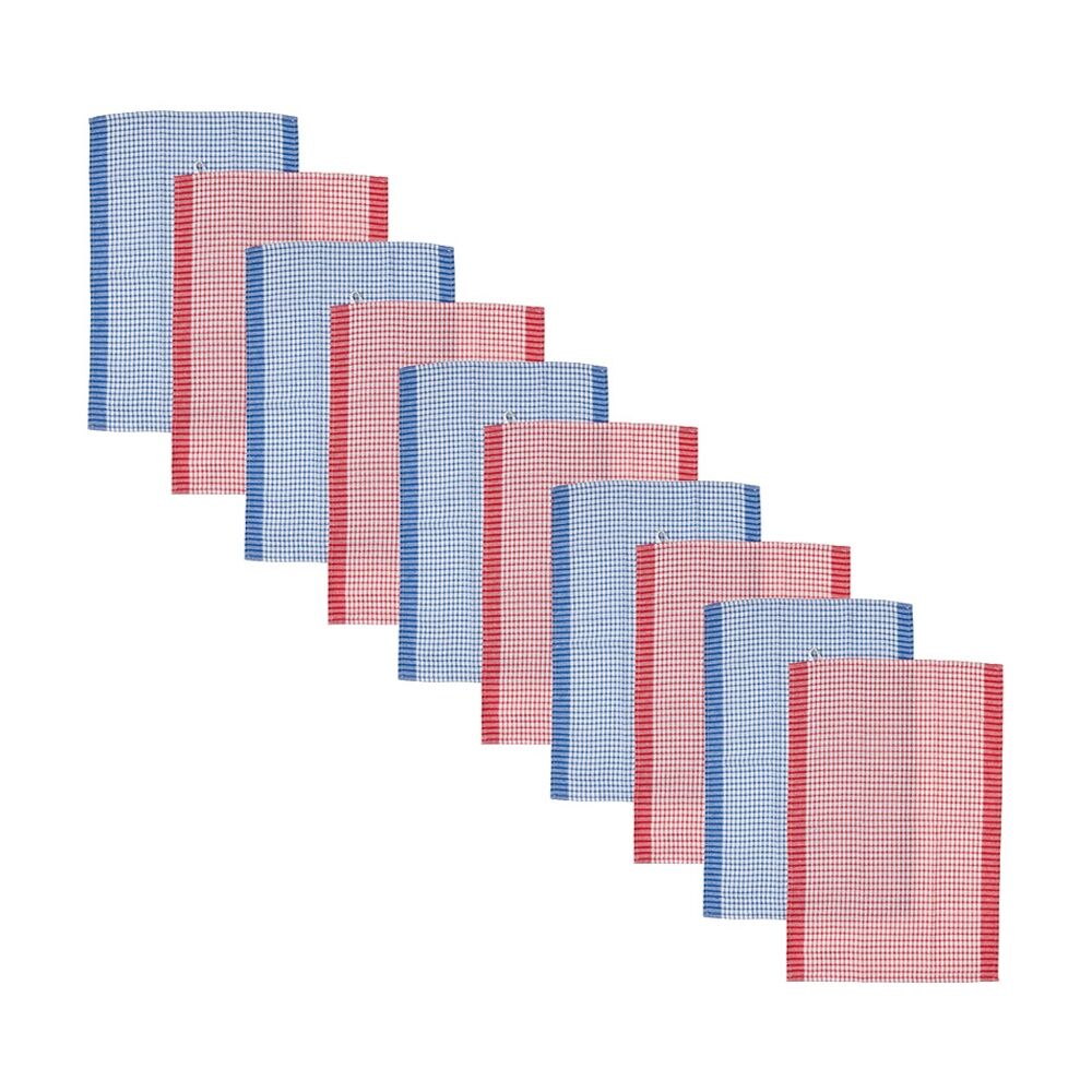 Ardor 10pc Ardor Absorbent Waffle Check Quick-Drying Tea Towel Set 41x61cm Assorted (2 Pack) — image 2