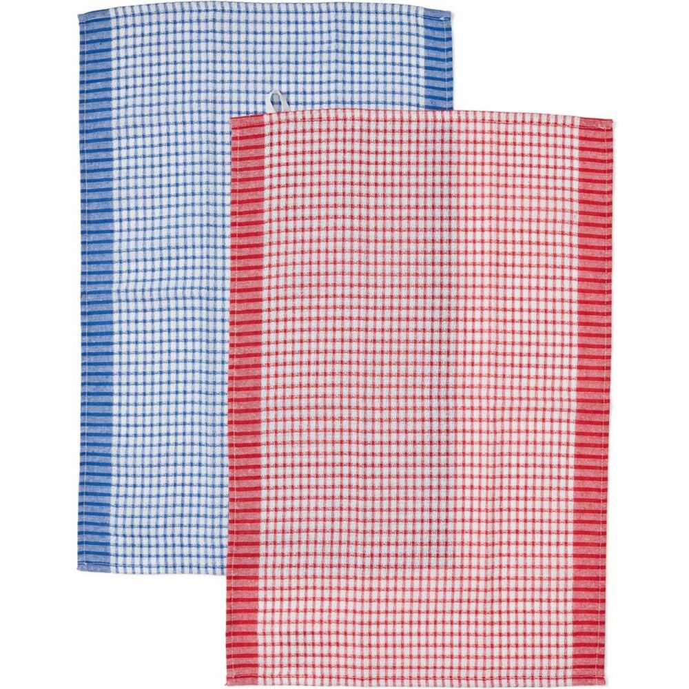 Ardor 10pc Ardor Absorbent Waffle Check Quick-Drying Tea Towel Set 41x61cm Assorted (2 Pack) — image 3