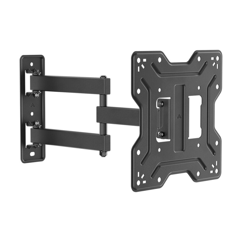 Laser Black Full Motion Adjustable TV Wall Mount For 23-42 Inch TVs