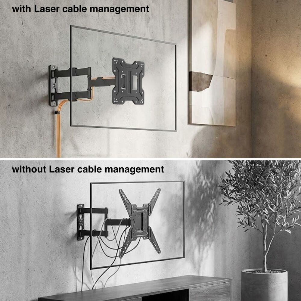 Laser Black Full Motion Adjustable TV Wall Mount For 23-42 Inch TVs — image 7