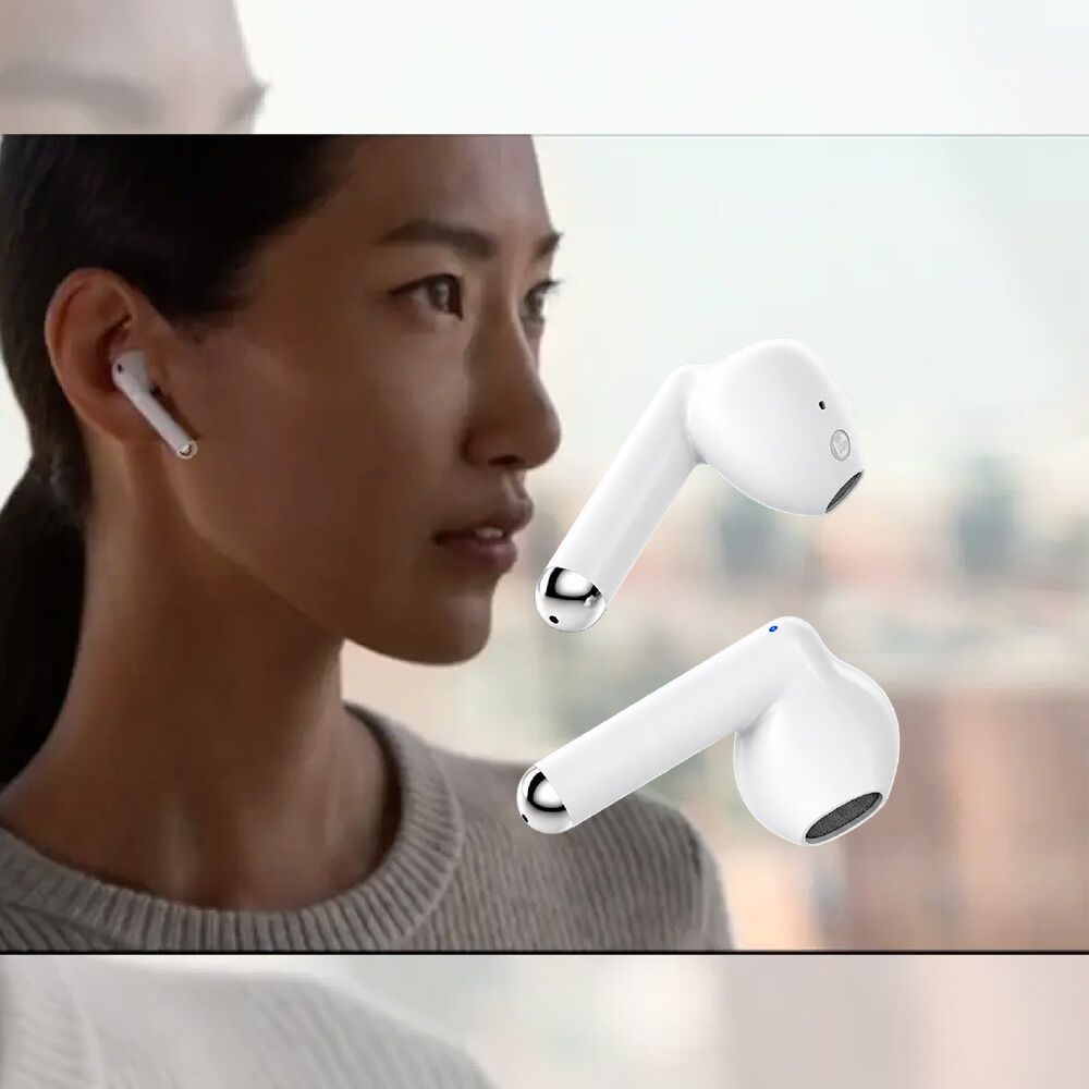 Sansai TWS Earphone V8 - Bluetooth 5.3 True Wireless Earbuds - Up To 30 Hours Playtime With Charging Case - Ultra-Lightweight 3.2g Per Earbud - — image 3