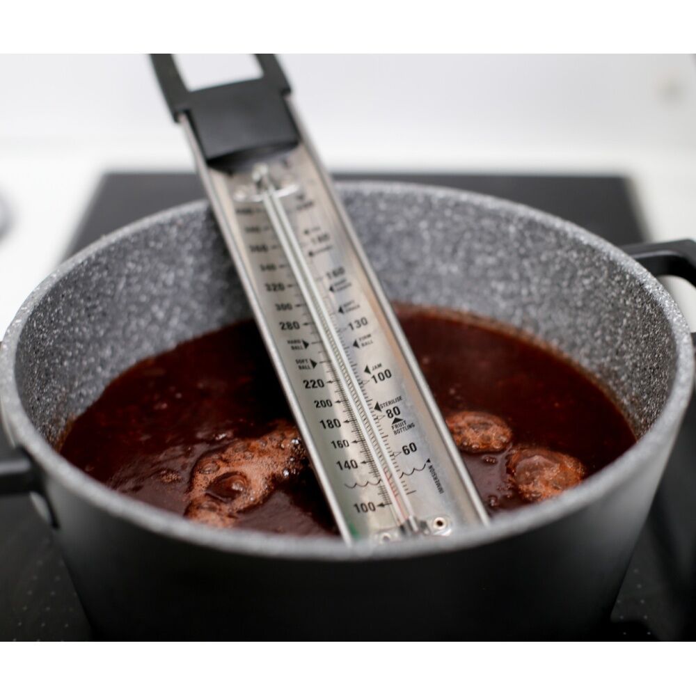 Taylor Pro Stainless Steel Curved Jam Thermometer 40-200°C (100-400°F) (2 Pack) — image 5