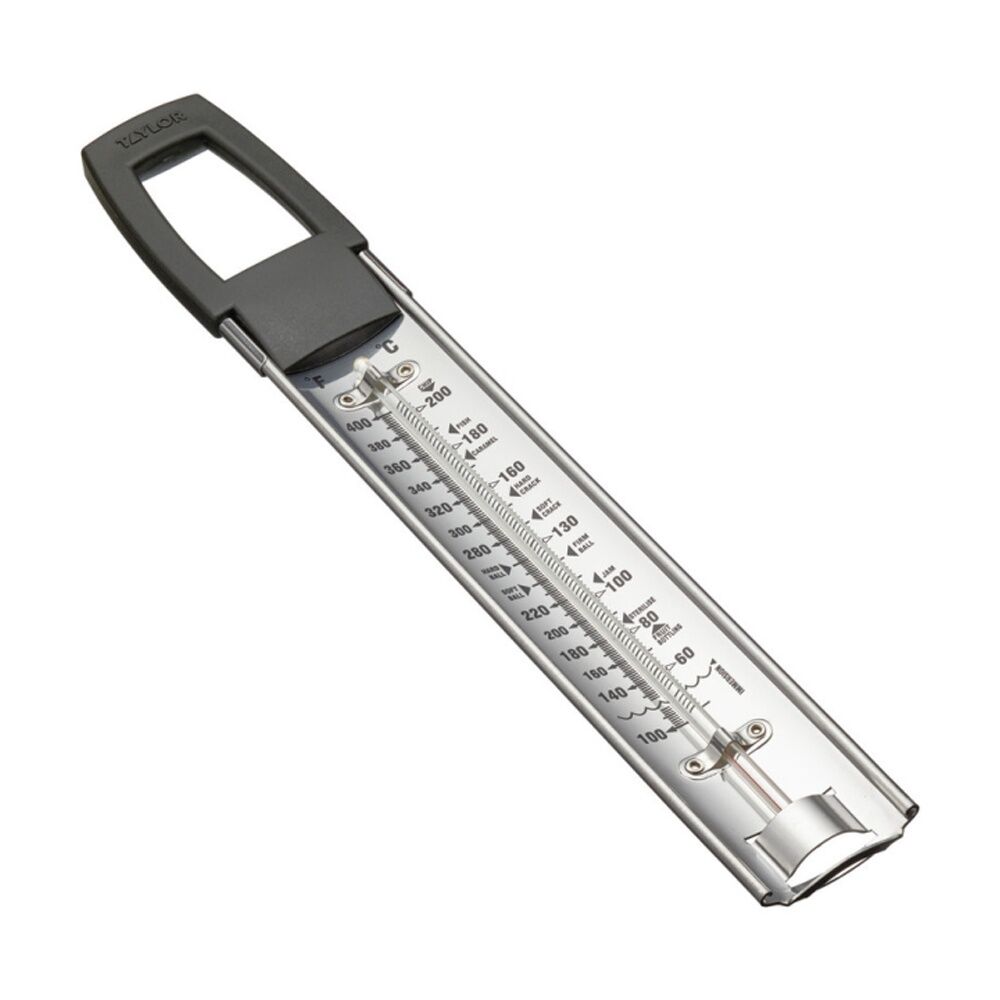 Taylor Pro Stainless Steel Curved Jam Thermometer 40-200°C (100-400°F) (2 Pack) — image 6