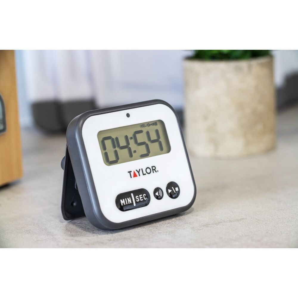 Taylor Pro Super Loud Digital Kitchen Timer w/ Light Alert 5x7.5x8.5cm (2 Pack) — image 8