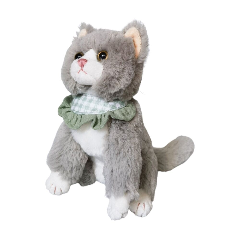 Urban Products 18cm Cassie Cat Grey Soft Toy Kids Cuddly Plush