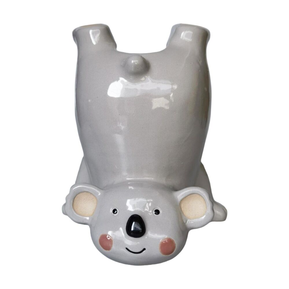 Urban Products Koala Handstand Grey Decorative Indoor Vase 20cm (2 Pack) — image 2