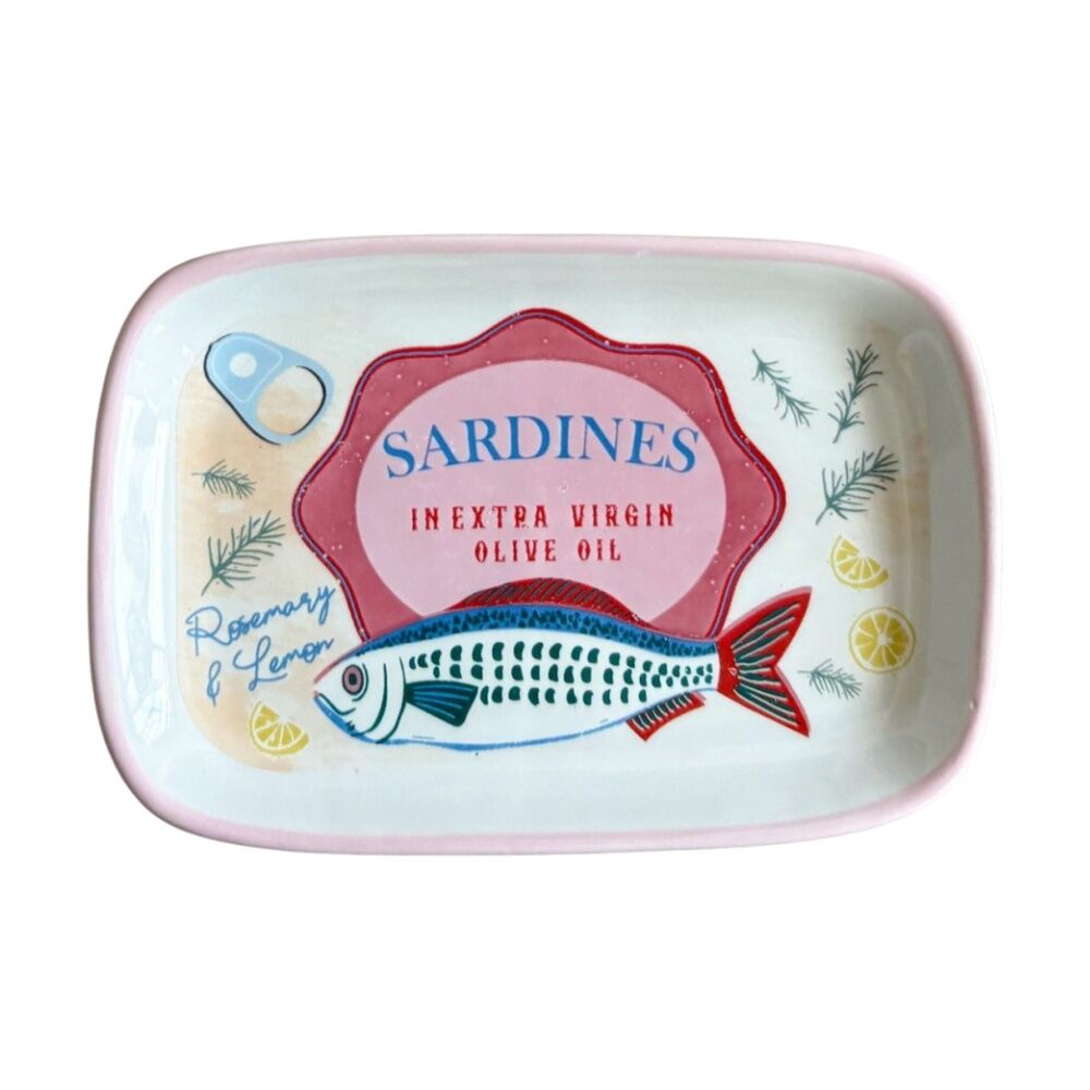 Urban Products 12cm Sardine Dish Pink Ceramic Decorative Kitchenware