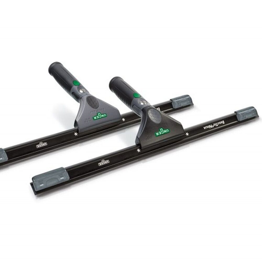 Unger Ergotec Ninja Aluminium Cleaning Squeegee Channel w/ Soft Rubber 35cm (2 Pack) — image 3