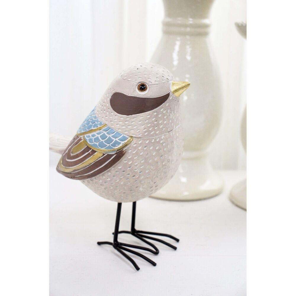 LVD Blue Wren Birds Resin Figurine Set Home Decor 18x17.5x9.5cm (2 Pieces) — image 2