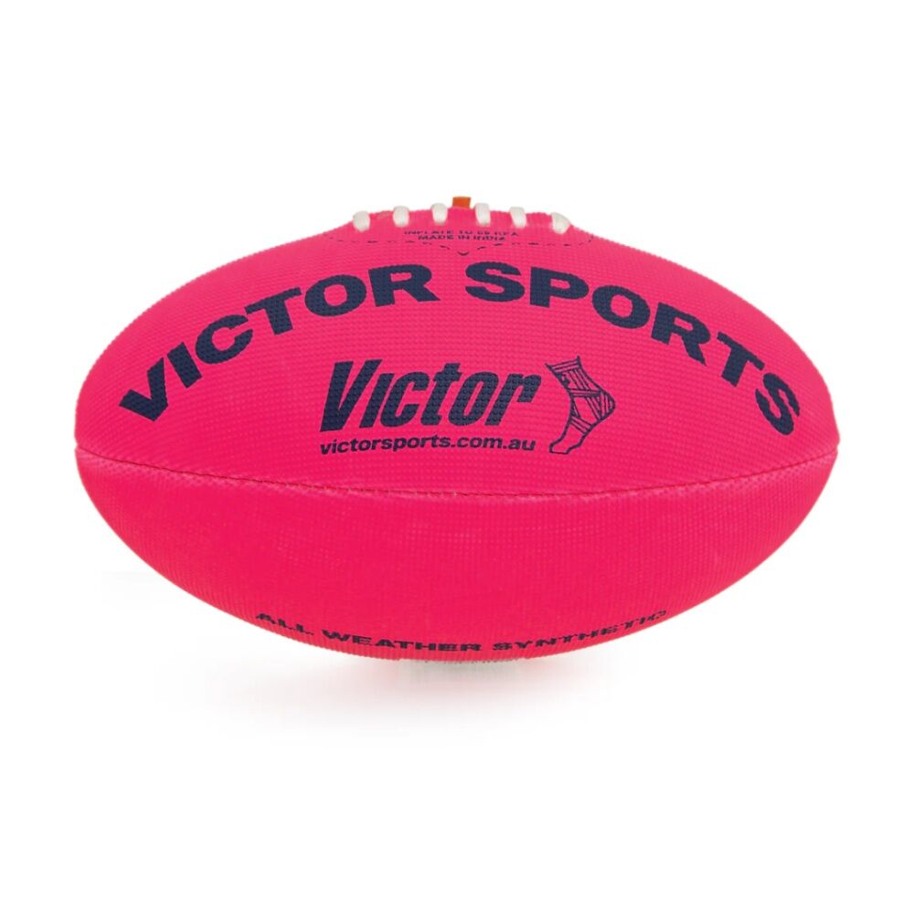 Victor Sports Synthetic Football Durable AFL Ball Size 3 Hand-Stitched — image 2