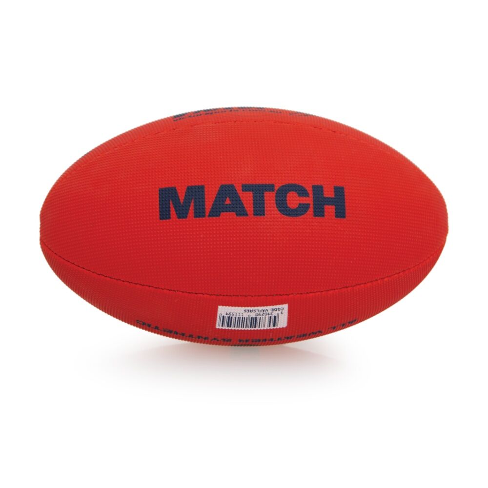Victor Sports Synthetic Football Durable AFL Ball Size 1 Hand-Stitched - Red — image 3