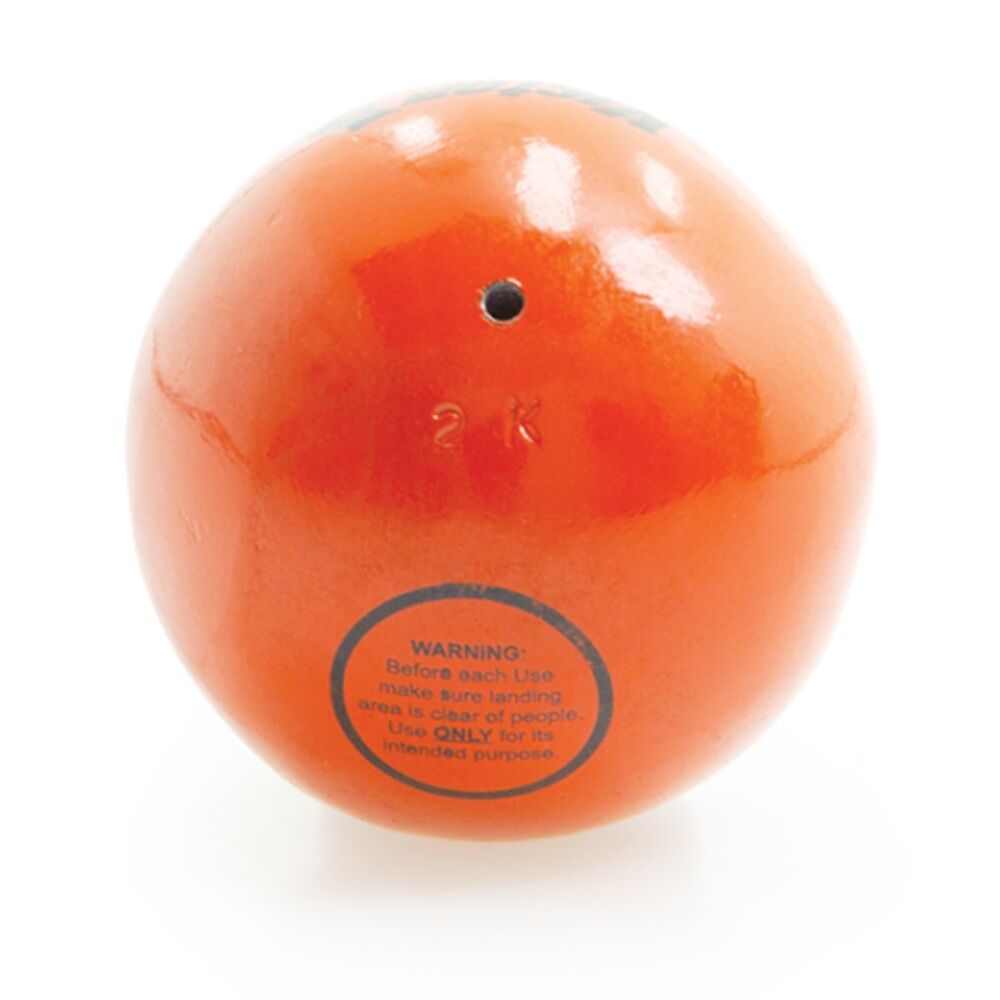 Victor Sports Victor Shot Puts 2kg Orange - Cast Iron Unturned Training and Practice Orange 2kg