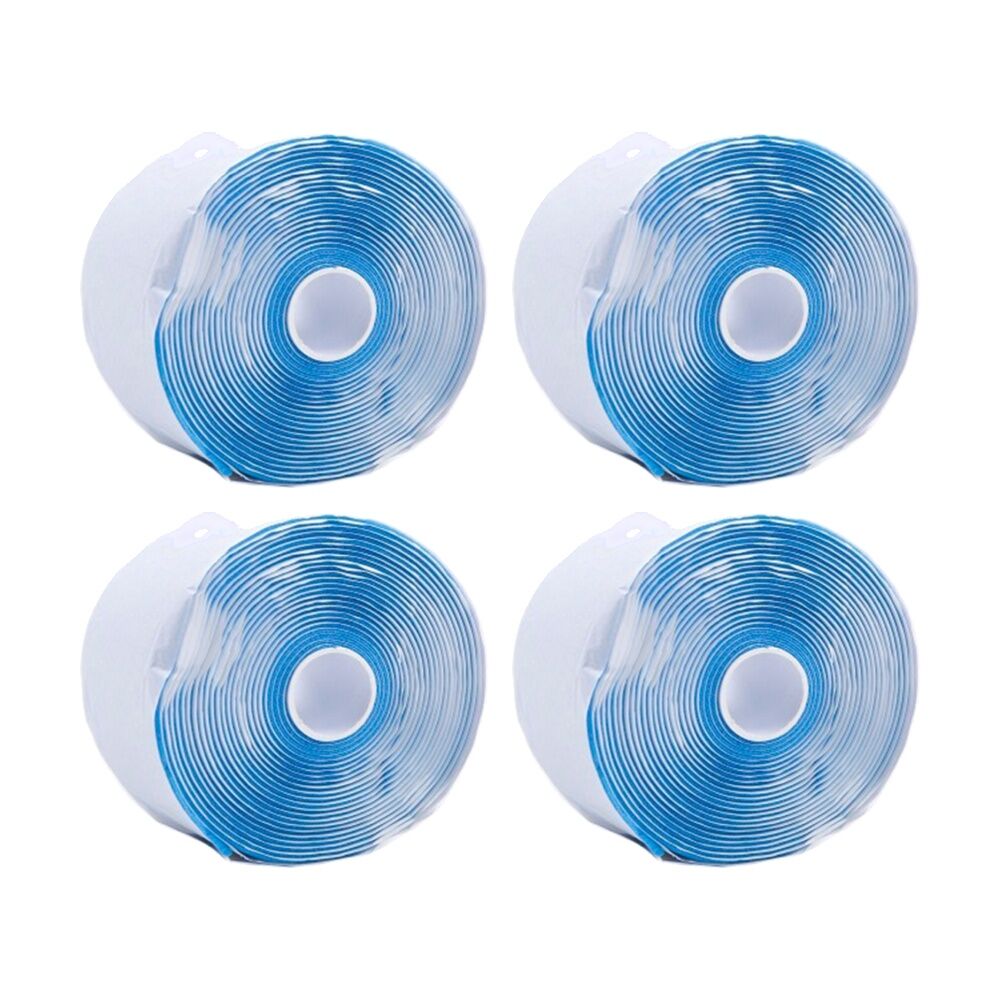 Victor Sports Band-All Cohesive Stretchable Medical Foam Bandage Tape Blue (4 Pack)